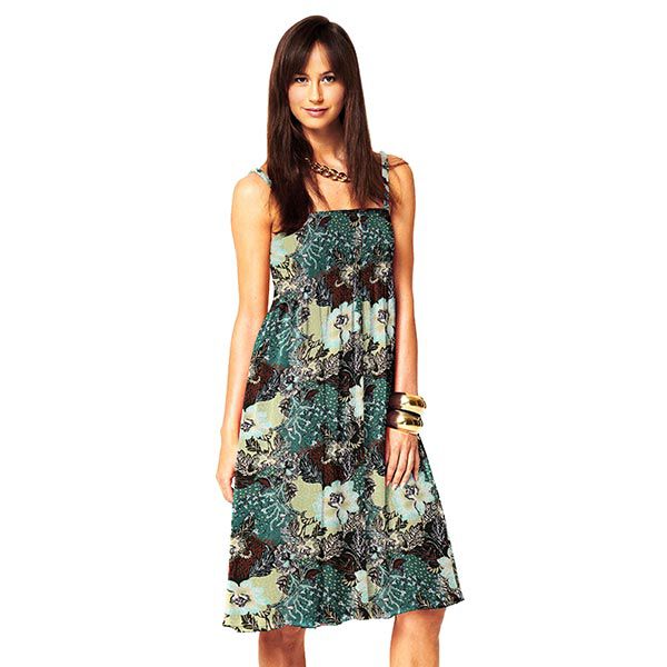 Viscose jersey Bos collage – groen, image number 6