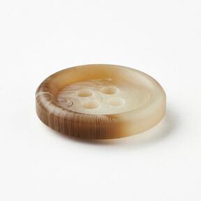 4-gats knoop rond [Ø 15 mm] – natuur/donkerbruin, 