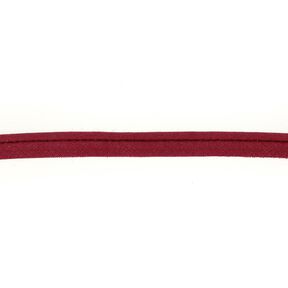 Paspelband Polycotton [10 mm] – bordeauxrood, 