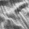Geribde tricot melange – lichtgrijs,  thumbnail number 3