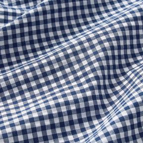 <h2>Seersucker kleine ruit, marine &ndash; gestructureerd en dubbelzijdig</h2>, 