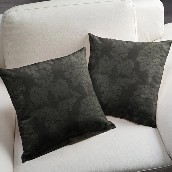 Decostof Jacquard Damasco 280 cm – zwart, image number 4