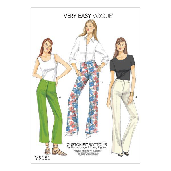 Broeken, Vogue 9181 | 32 - 40, image number 1