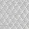 Gewatteerde voering Rhombus – zilvergrijs,  thumbnail number 1