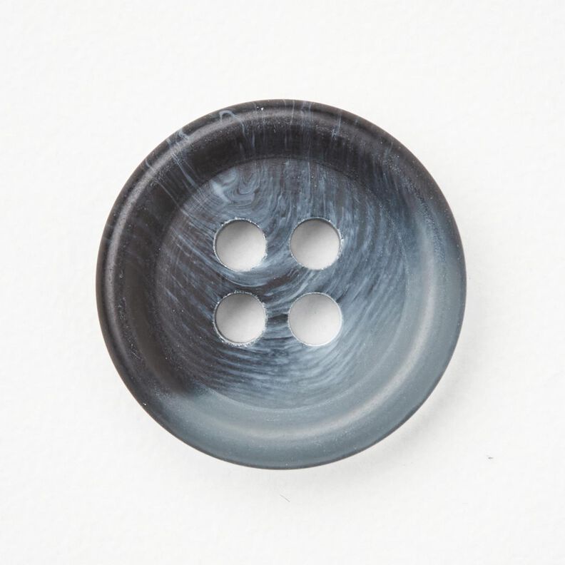 4-gats knoop rond [Ø 15 mm] – jeansblauw,  image number 1
