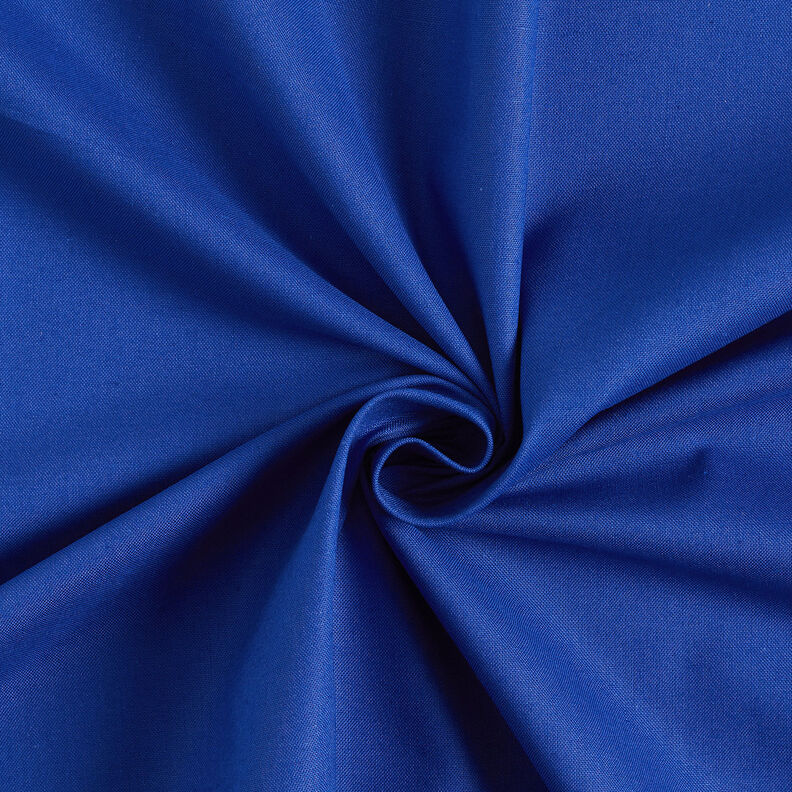 Katoenen stof Cretonne Effen – koningsblauw, image number 1