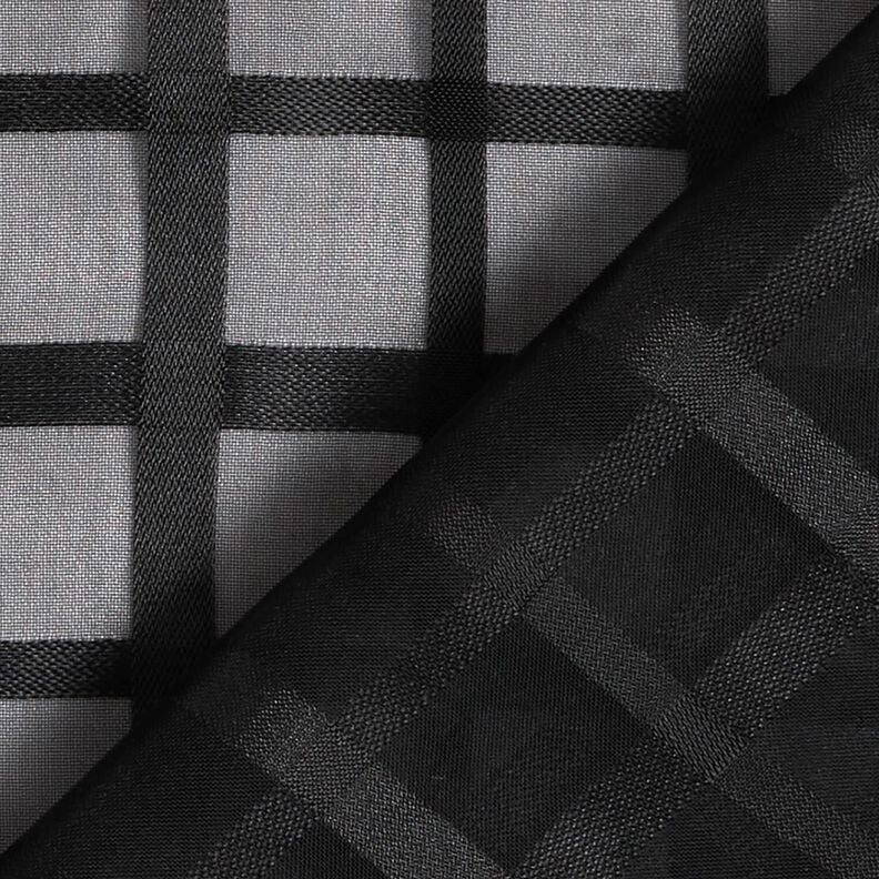 Chiffon vensterruiten – zwart,  image number 4