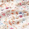 GOTS French Terry sommersweat Zee van gedroogde bloemen Digitaal printen – ivoor,  thumbnail number 2