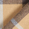 Mantelstof katoenmix grote ruit – beige,  thumbnail number 4