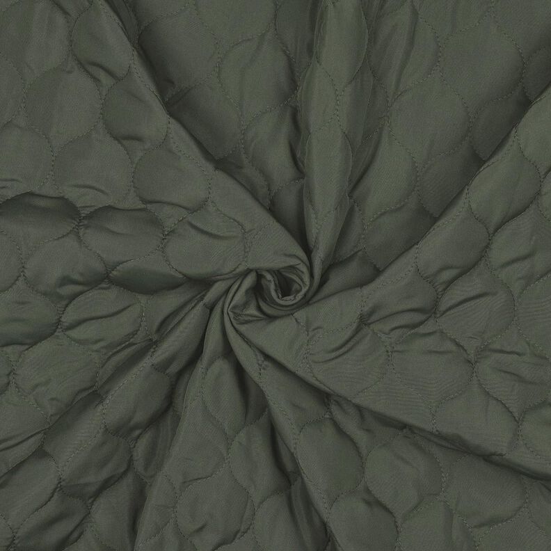 Doorgestikte stof Cirkelvormig motief | Poppy Fabrics – donkergrenen,  image number 3