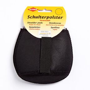 Schoudervulling met haakjes raglan [2 stuks | 12 x 12 x 4,5 cm] - zwart | KLEIBER, 