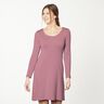 Katoenjersey medium effen – donker oudroze,  thumbnail number 6