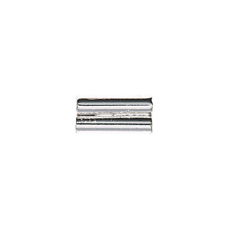 Buisverbindingsstuk [2 x 2,3 mm], Jewellery Made by Me | Rico Design - zilver metalen,  image number 1