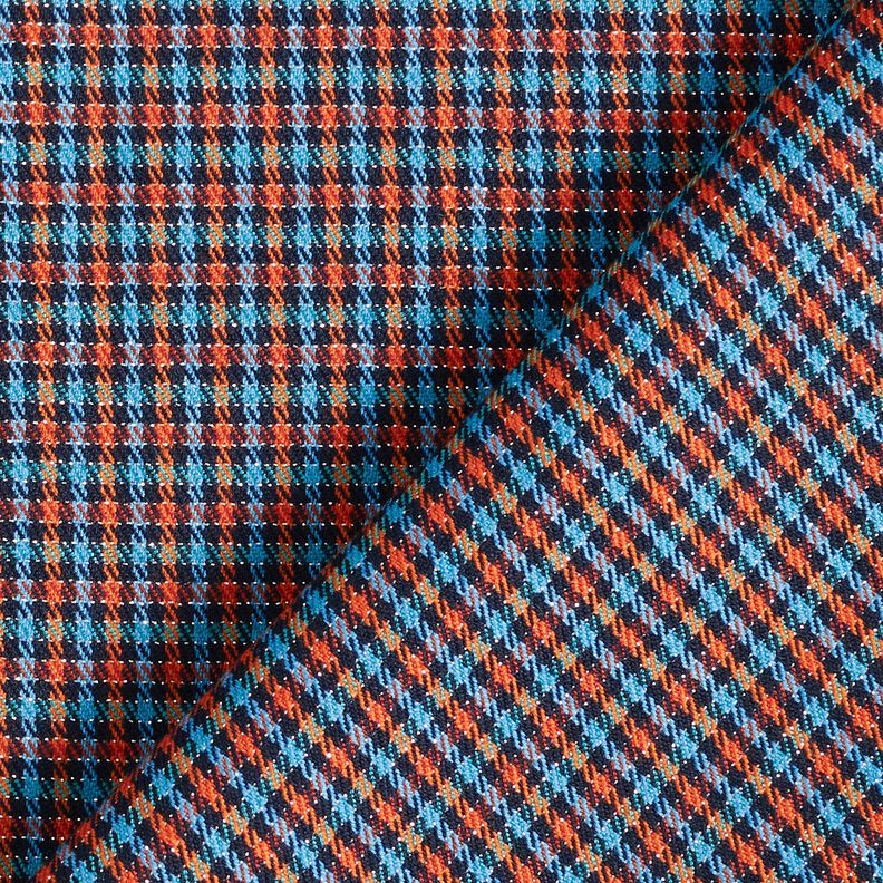 Viscosemix Ruiten met glitters – turkoois/oranje,  image number 4