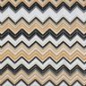 Tule Zigzag – lichtbruin/zwart,  thumbnail number 1
