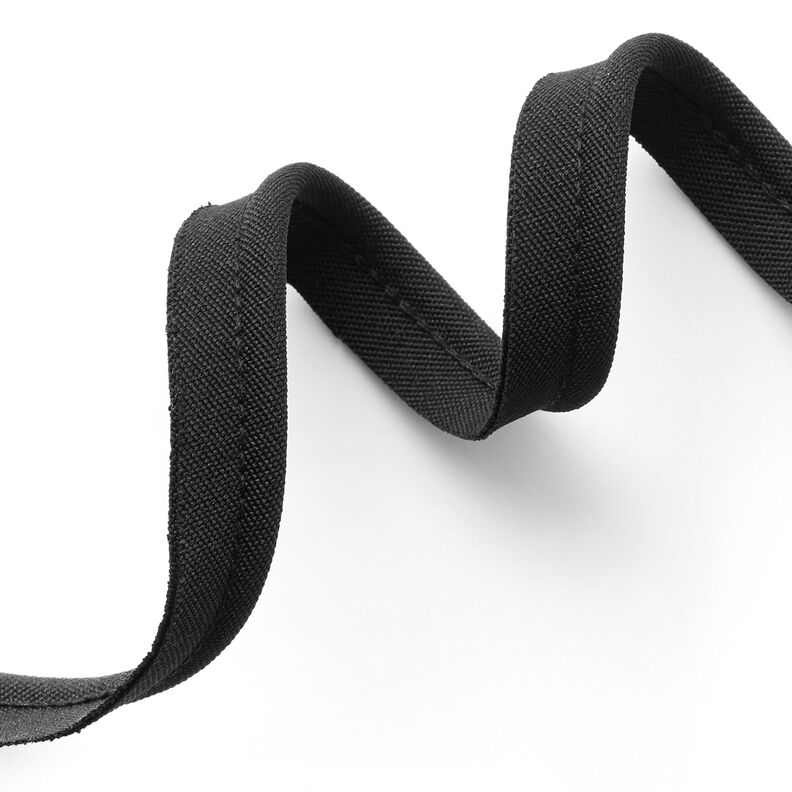 Outdoor Paspelband [15 mm] – zwart,  image number 2