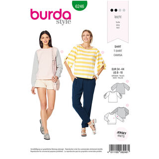 Shirt/Sweatshirt, Burda 6246 | 34 - 44, 