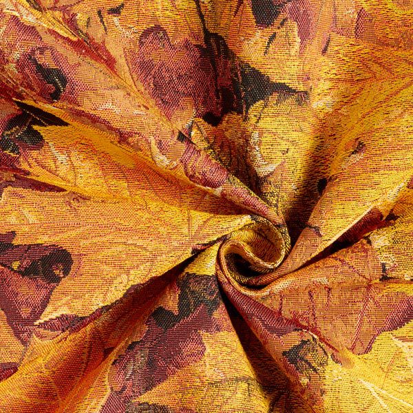 Decostof gobelin Herfstbladeren – oranje/roodbruin, image number 3