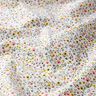 Katoenen stof Cretonne delicate bloemen – wit/oudroze,  thumbnail number 2