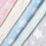 Gezellige fleece Sterren en bloemen – ecru,  thumbnail number 5