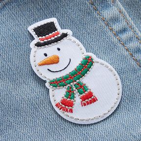 Applicatie Sneeuwpop [6 cm], 