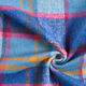 Mantelstof kleurrijke ruiten – indigo/jeansblauw,  thumbnail number 3