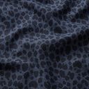 Stretchjeans luipaardprint – marineblauw, 