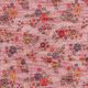 Katoen-linnen-mix weelderige lentebloemen – rood,  thumbnail number 1