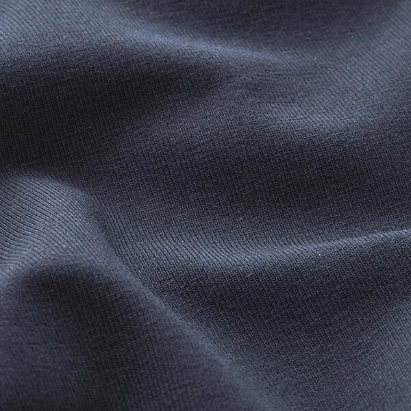 Katoenjersey medium effen – nachtblauw,  image number 4