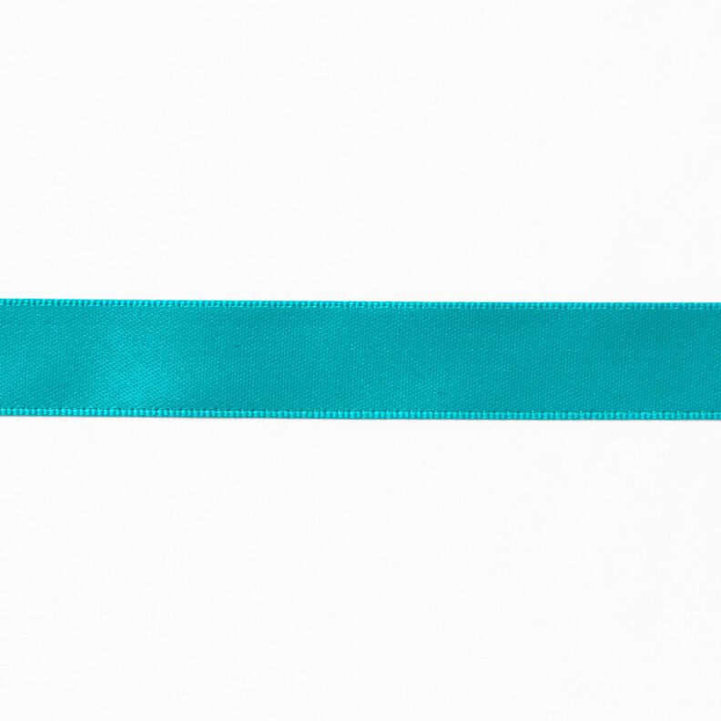 Satijnband [15 mm] – aquablauw,  image number 1