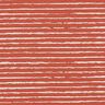 Katoenjersey skribbel strepen – terracotta,  thumbnail number 1