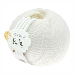 Cool Wool Baby, 50g | Lana Grossa – wit, 