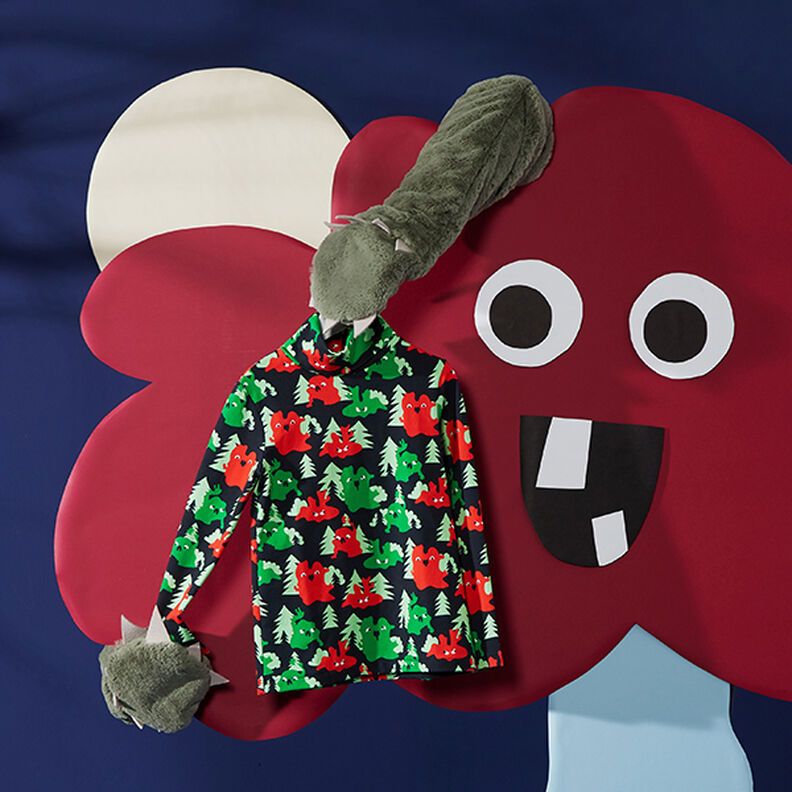 Boordstof effen – olijf,  image number 9