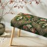 Decostof Gobelin Bloemenornamenten – groen/lichtoranje,  thumbnail number 6