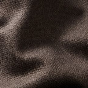 Bekledingsstof Fluweellook – zwartbruin, 