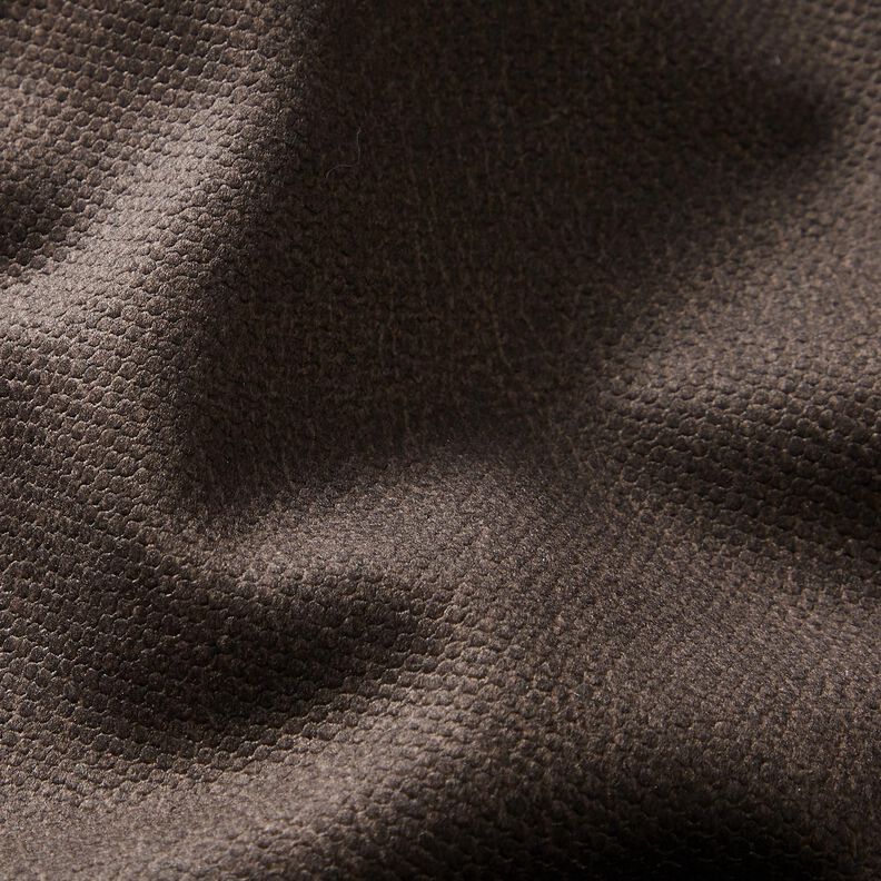 Bekledingsstof Fluweellook – zwartbruin, image number 2