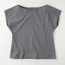 Katoenjersey medium effen – zwart blauw,  thumbnail number 8