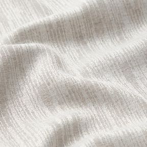 Decostof Jacquard abstracte stof gerecycled – nevelgrijs, 