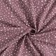 Katoenjersey onregelmatige punten – aubergine,  thumbnail number 3