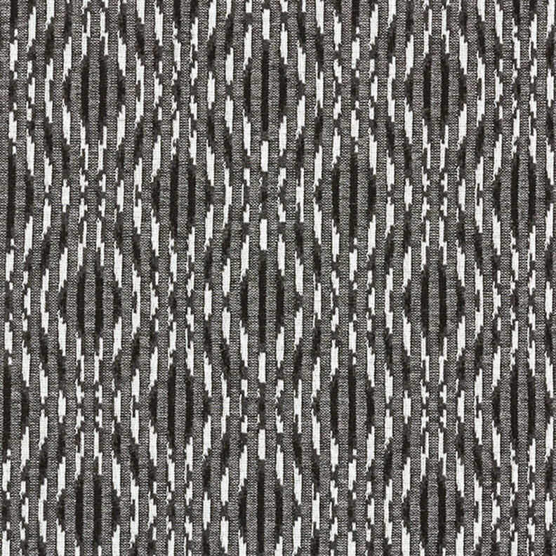 Lichte breistof ruiten – zwart/wit,  image number 1