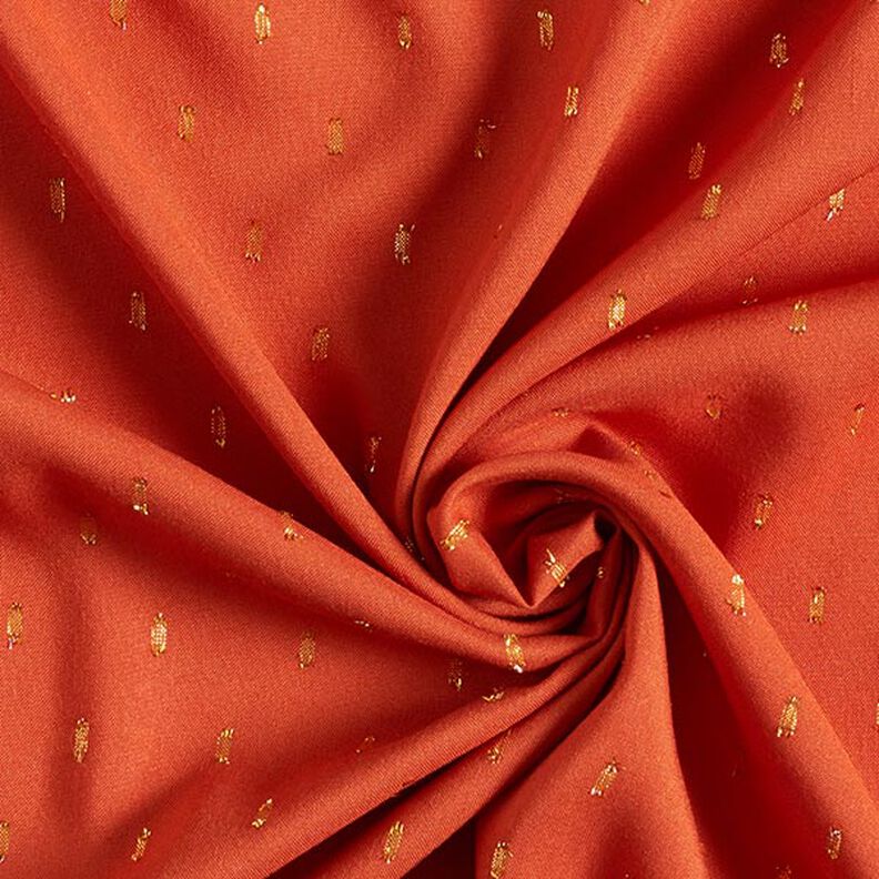 Viscose glitterdruppels – terracotta, image number 4