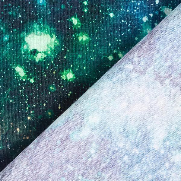 Katoenjersey Universum Digitaal printen – marineblauw, image number 4