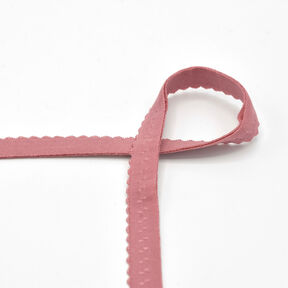Elastisch boordband kant [20 mm] – oudroze, 