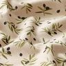 Decostof Half panama Zwarte olijven – natuur,  thumbnail number 2