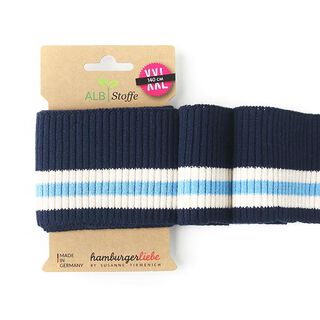 GOTS Biologische boordstof CUFF ME RIPPED [140 cm | 8 cm] | Albstoffe | Hamburger Liebe, 