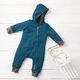 Alpenfleece Knuffelsweat Effen – petroleum,  thumbnail number 9