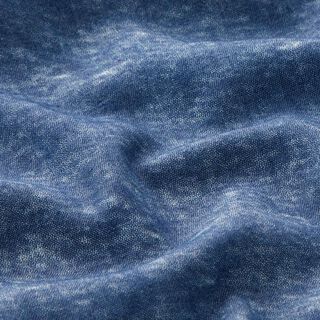 Chambray met wassing – jeansblauw, 