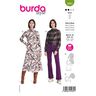 Jurk / Blouse | Burda 5863 | 34-44,  thumbnail number 1