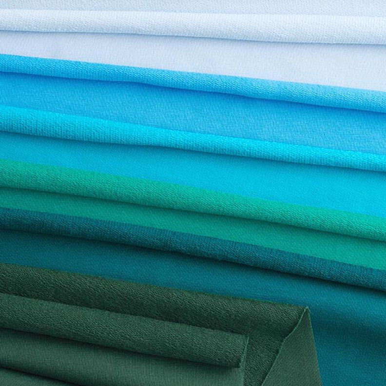 Lichte French Terry effen – donker oudroze,  image number 9