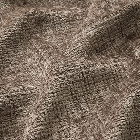Bekledingsstof Chenille Effen – taupe, 